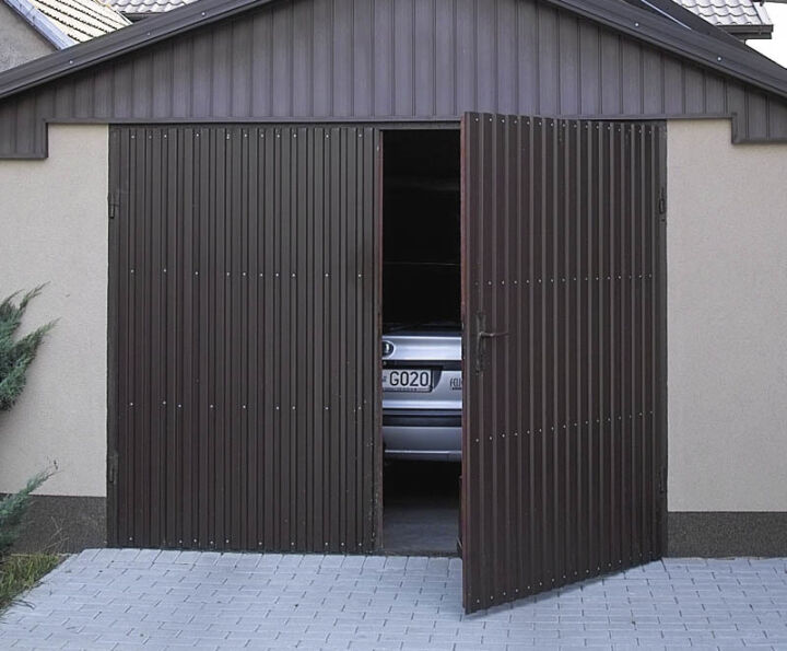Подъемные ворота для гаража своими руками - инструкция по установке