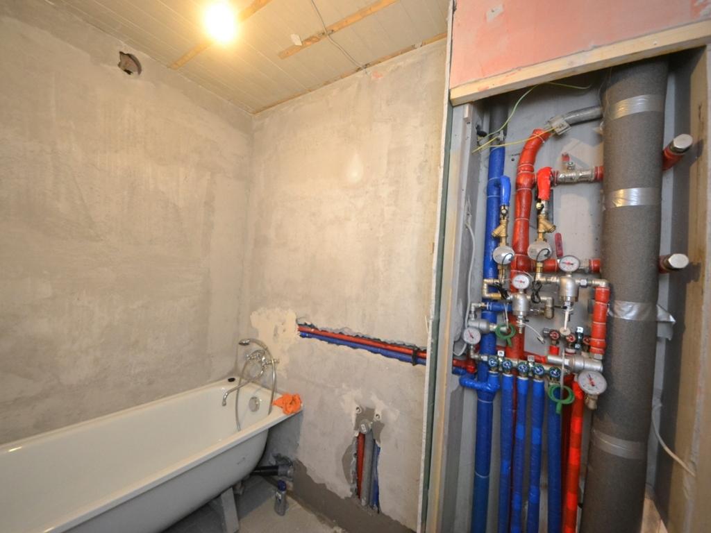 Instalatérské práce při velké rekonstrukci bytu