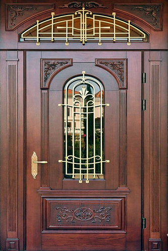 Элитная входная дверь в частный загородный дом