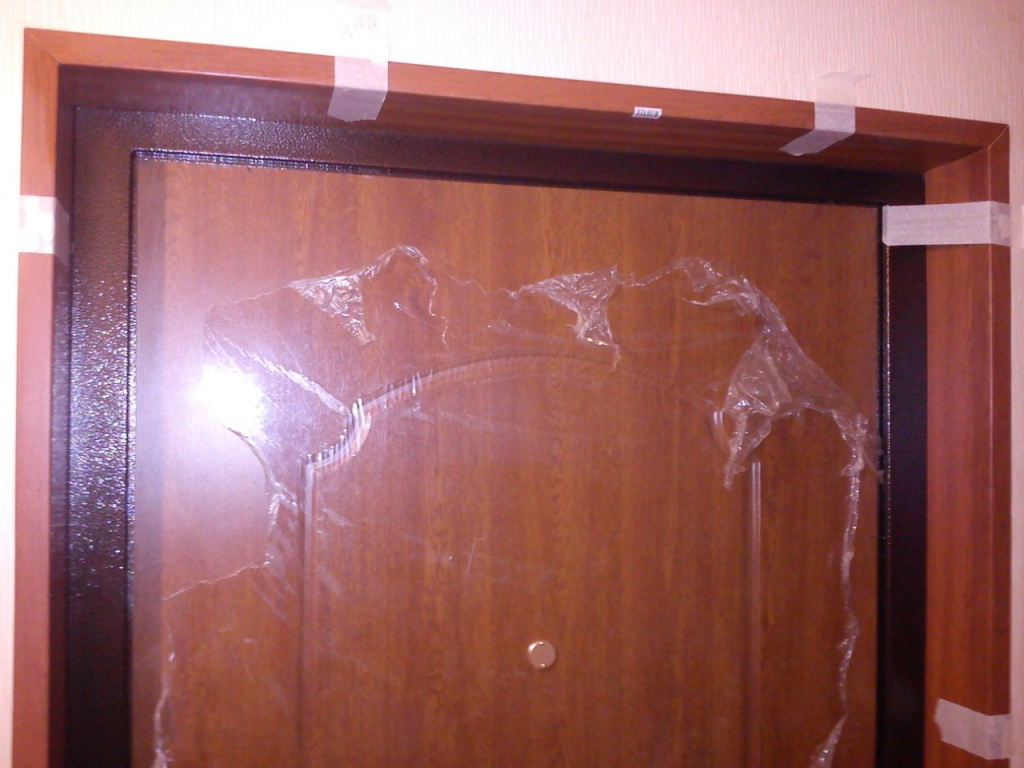 Instalace rozšíření na nové dveře
