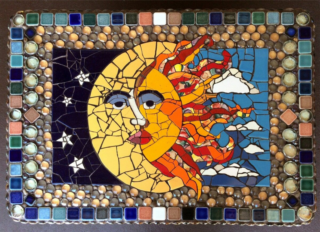 Укладка мозаичной плитки