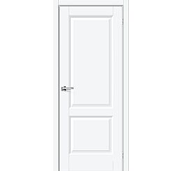 Дверь межкомнатная «Неоклассик-32» White Silk глухая
