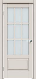 Дверь межкомнатная "Concept-641" Лайт грей, стекло Сатинато белое