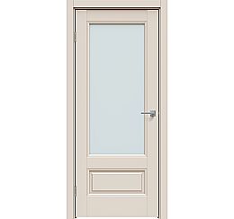 Дверь межкомнатная "Concept-661" Магнолия, стекло Прозрачное