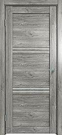 Дверь межкомнатная "Future-602" Дуб винчестер серый, стекло Сатинато белое