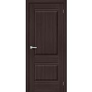 Дверь межкомнатная из эко шпона «Прима-2» Wenge Melinga глухая