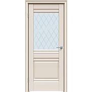Дверь межкомнатная "Concept-626" Магнолия, стекло Ромб