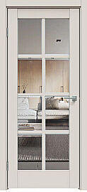 Дверь межкомнатная "Concept-636" Лайт грей стекло Прозрачное