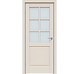 Дверь межкомнатная "Concept-638" Магнолия, стекло Сатинат белый