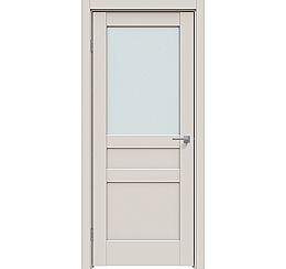 Дверь межкомнатная "Concept-644" Лайт грей, стекло Сатинат белый