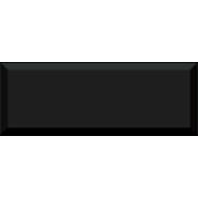 Вилланелла Плитка настенная черный грань 15076 N 15х40