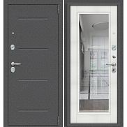 Дверь входная металлическая «Porta S-2P 104/П61» Антик Серебро/Bianco Veralinga