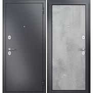 Дверь входная Family Mass MP M-100 Графит букле/Бетон серый